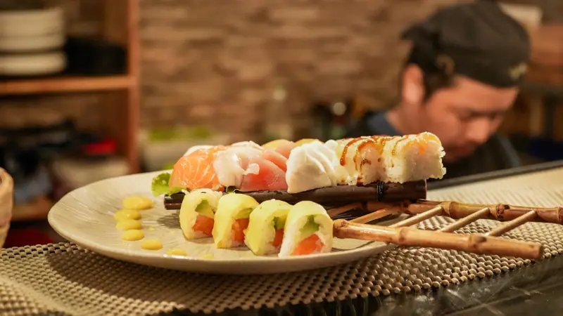 Fotografia de sushi para o restaurante Ajikura (1 de 11)