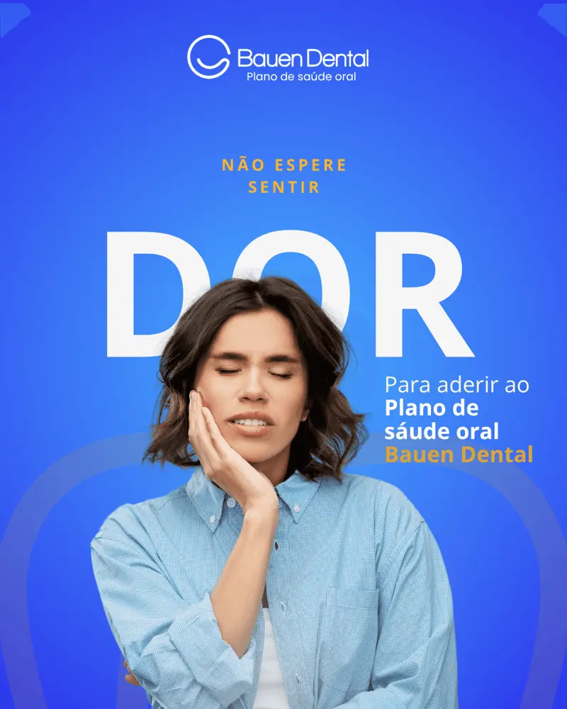 Publicação de redes sociais criada para a Bauen Dental (2 de 4)