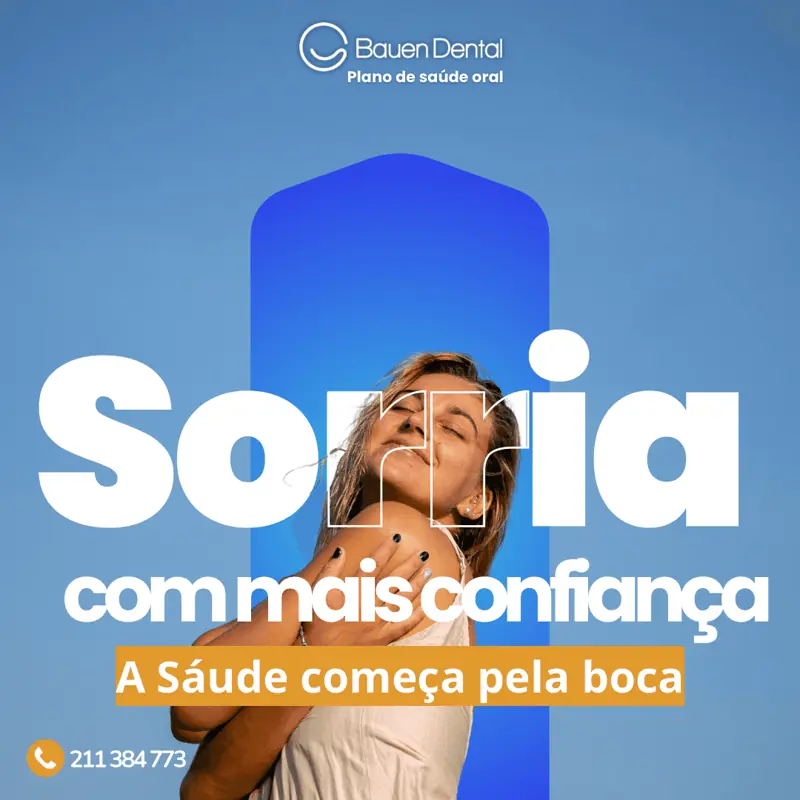 Campanha criada para a Bauen Dental